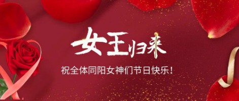 致可愛美麗的同陽女神們：節(jié)日快樂！